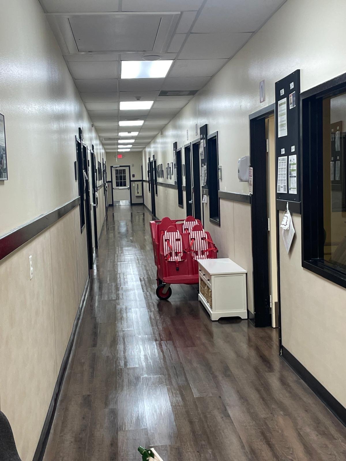 Pristine kitchen surfaces including countertops and backsplash after professional cleaning
